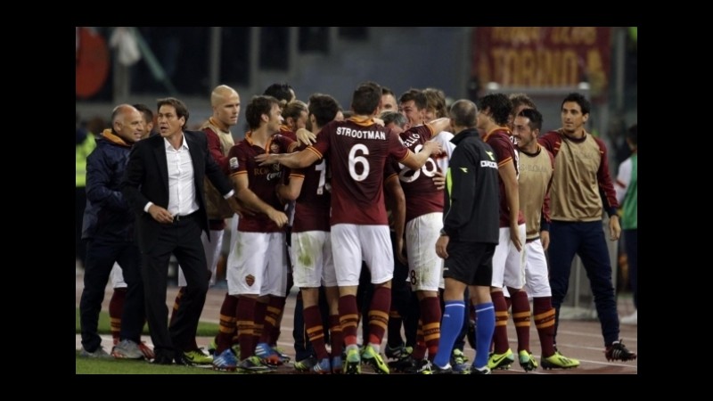 Roma: tutto facile in quota contro il Sassuolo