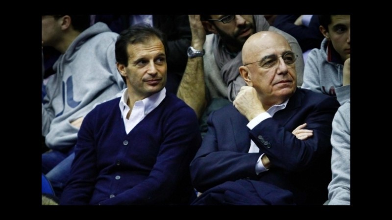 Milan in crisi, i bookie esonerano Allegri e confermano Galliani