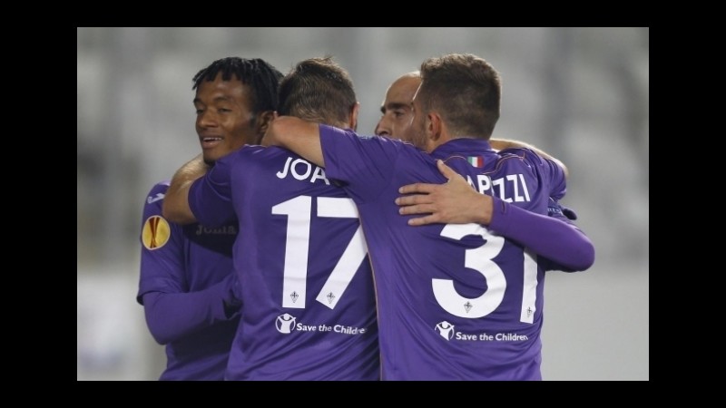 Europa League, Fiorentina ai sedicesimi: il trofeo a 10,00