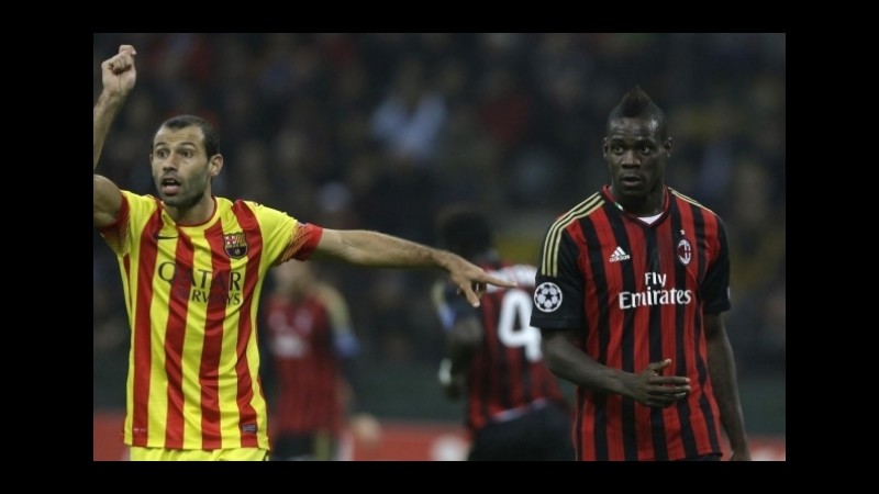 Champions League, l’impresa Milan con il Barça a 9,50