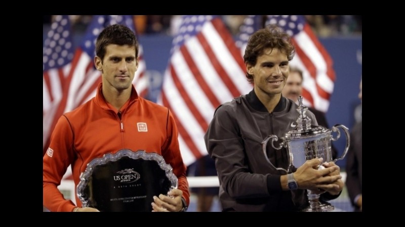 Tennis, ATP World Tour Finals 2013: in quota è testa a testa Djokovic-Nadal