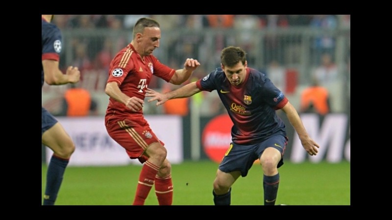 Pallone d’Oro, in quota Ribery incalza Messi
