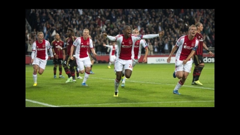 Champions, il Milan pareggia con l’Ajax: i bookie puntano agli ottavi