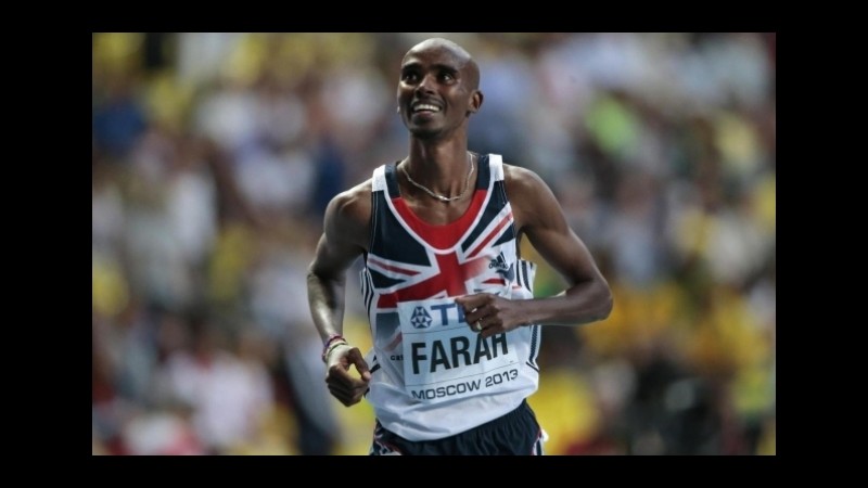 Atletica: Mo Farah sfida Bolt, i bookie lo premiano