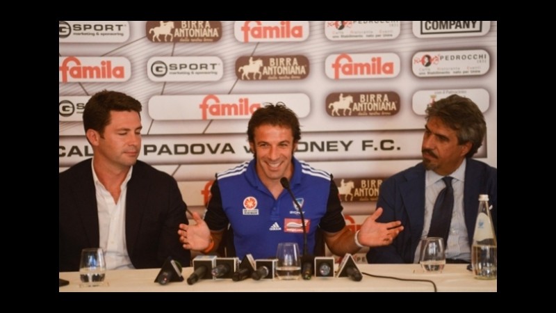 Australia, Del Piero vuole il titolo: per i bookmaker una scommessa da 8,00