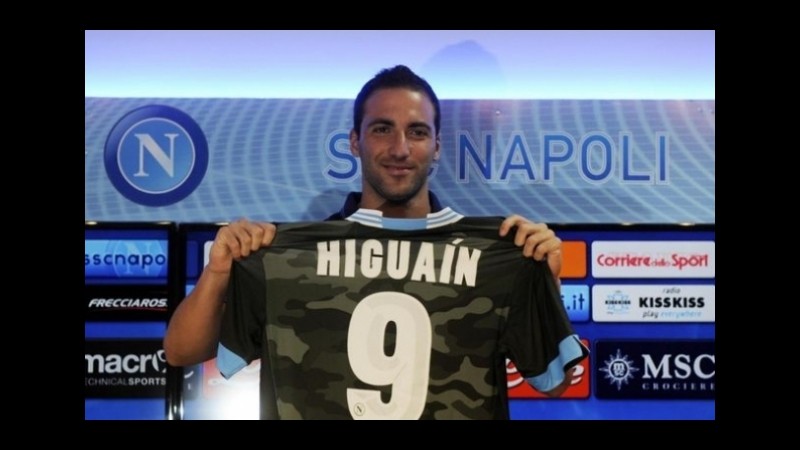 Arsenal-Napoli, un gol di Higuain si gioca a 2,40