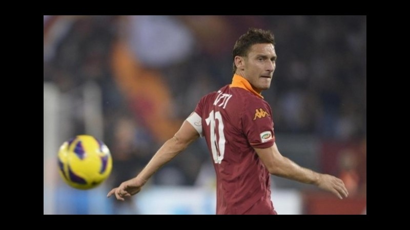 Totti e l’ultima maglia, per i bookmaker sicuro il rinnovo