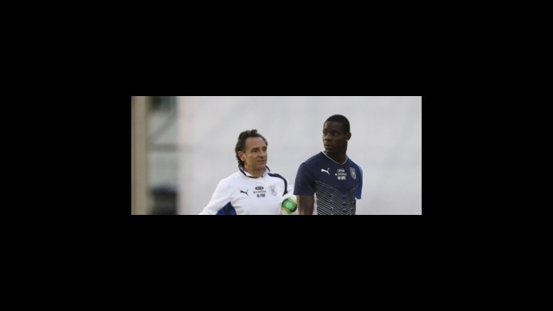 Confederations Cup: Balotelli out, in quota Italia travolta contro la Spagna