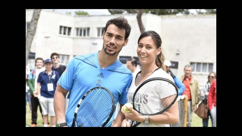 Pennetta-Fognini: in quota sono fiori d’arancio