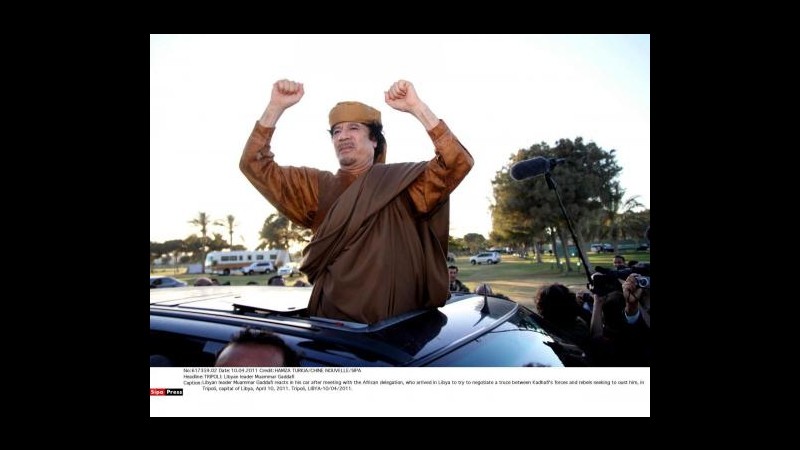 Libia, nuovo messaggio audio di Gheddafi: La Nato sarà sconfitta