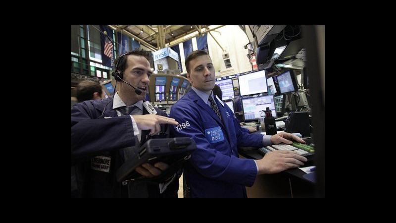 Chiusura contrastata a Wall Street: Dow Jones +0,5%, Nasdaq -0,3%