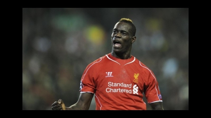 Premier: Balotelli ancora a digiuno, per i bookie il primo gol in arrivo domenica