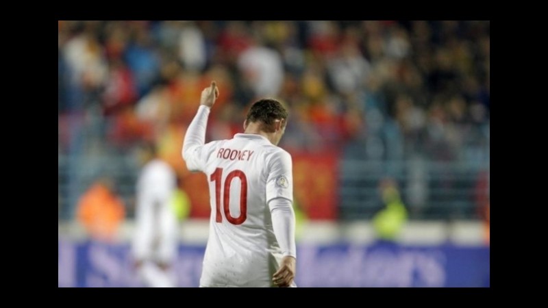 Inghilterra: super Rooney, crolla la quota per il sorpasso a Charlton