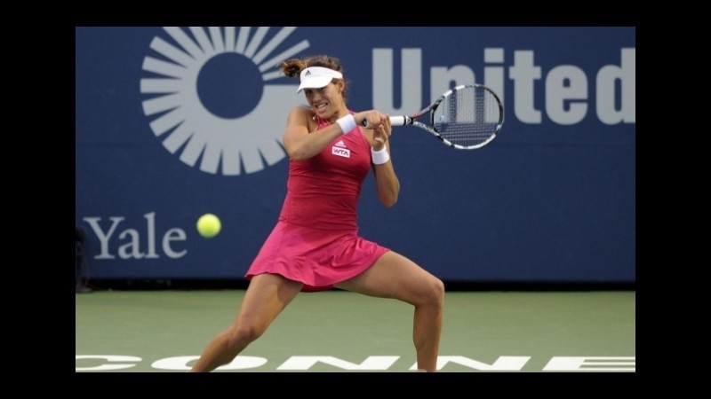 Tennis, New Haven: Giorgi in semifinale, lavagna in discesa contro la Rybarikova