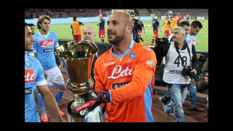 Calciomercato: Napoli, i bookmaker confermano Reina