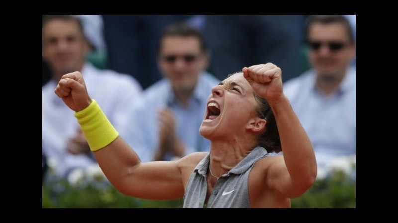Tennis, Roland Garros: Errani ai quarti, la semifinale si gioca a 1,33