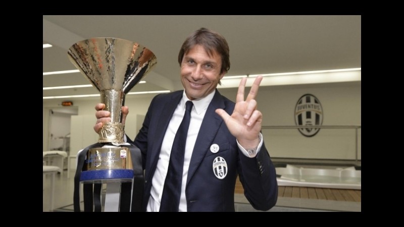 Conte ancora alla Juve, i bookie puntano sul quarto scudetto