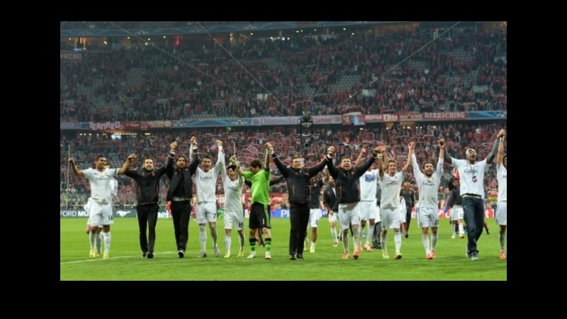 Champions, il Real trova l’Atletico Madrid: la coppa a 1,57