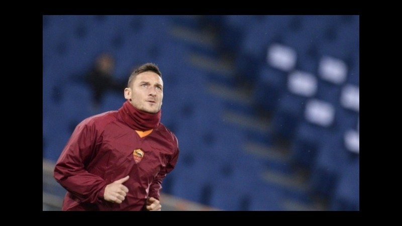 Roma-Atalanta, torna Totti: il gol vale 2,30