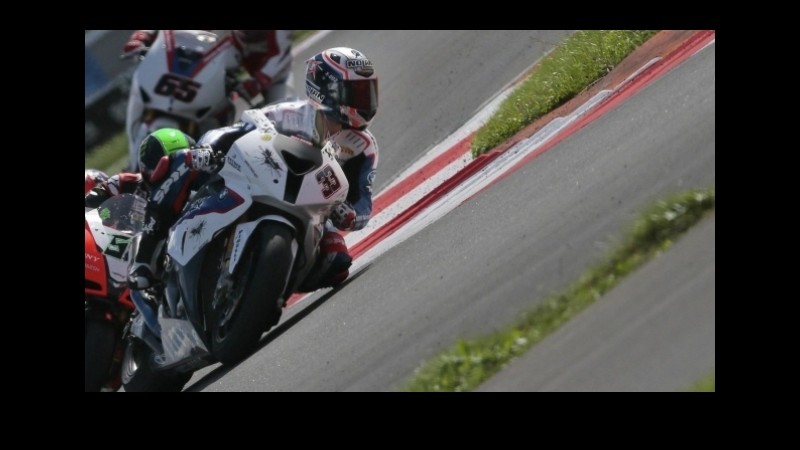 Superbike, Aragon: Melandri insegue Sykes e Guintoli