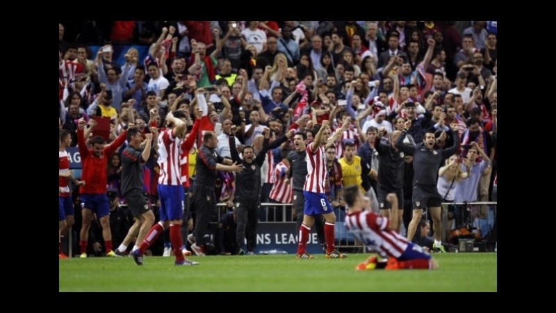 Champions, impresa dell’Atletico Madrid: la finale a 2,10