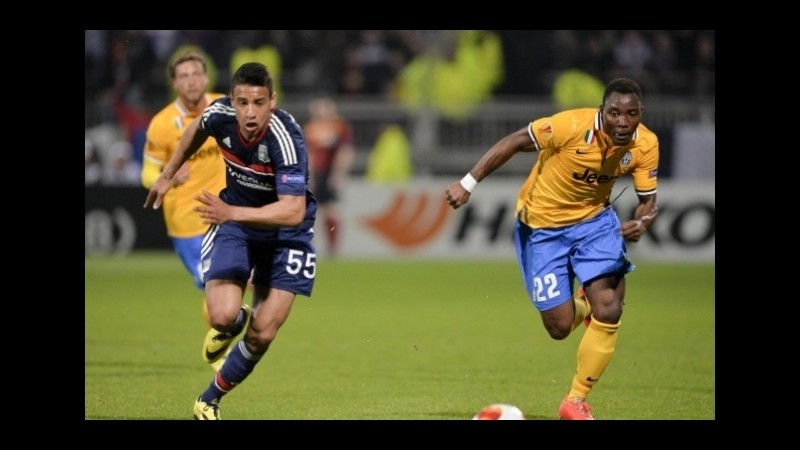Europa League, Juve facile con il Lione: semifinale a 1,03