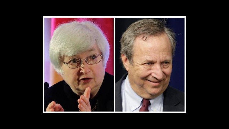 Fed, Summers si ritira dalla corsa, Yellen favorita. Attesa per Fomc