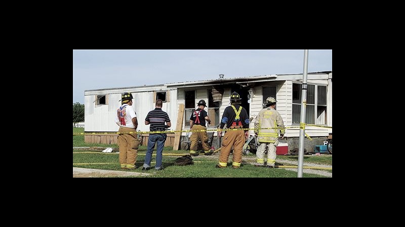 Usa, incendio in casa mobile Ohio: muoiono padre e 5 figli piccoli