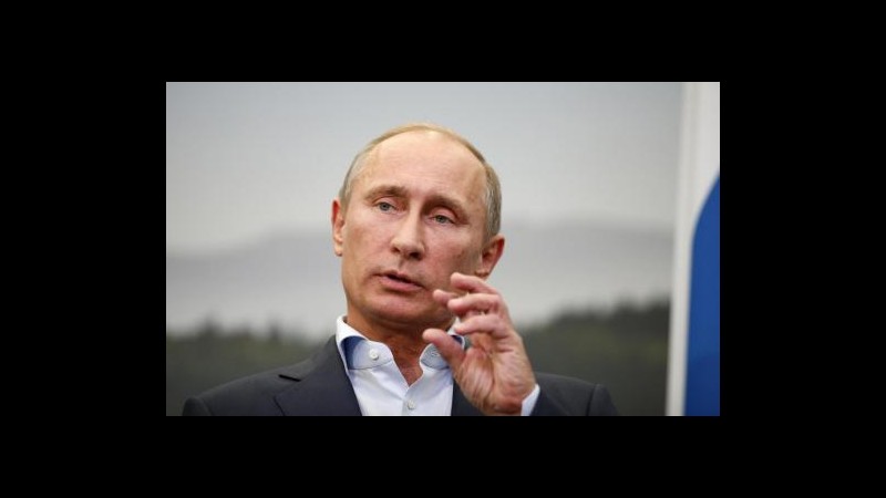 Siria, Putin scrive sul New York Times: Armi chimiche usate da ribelli