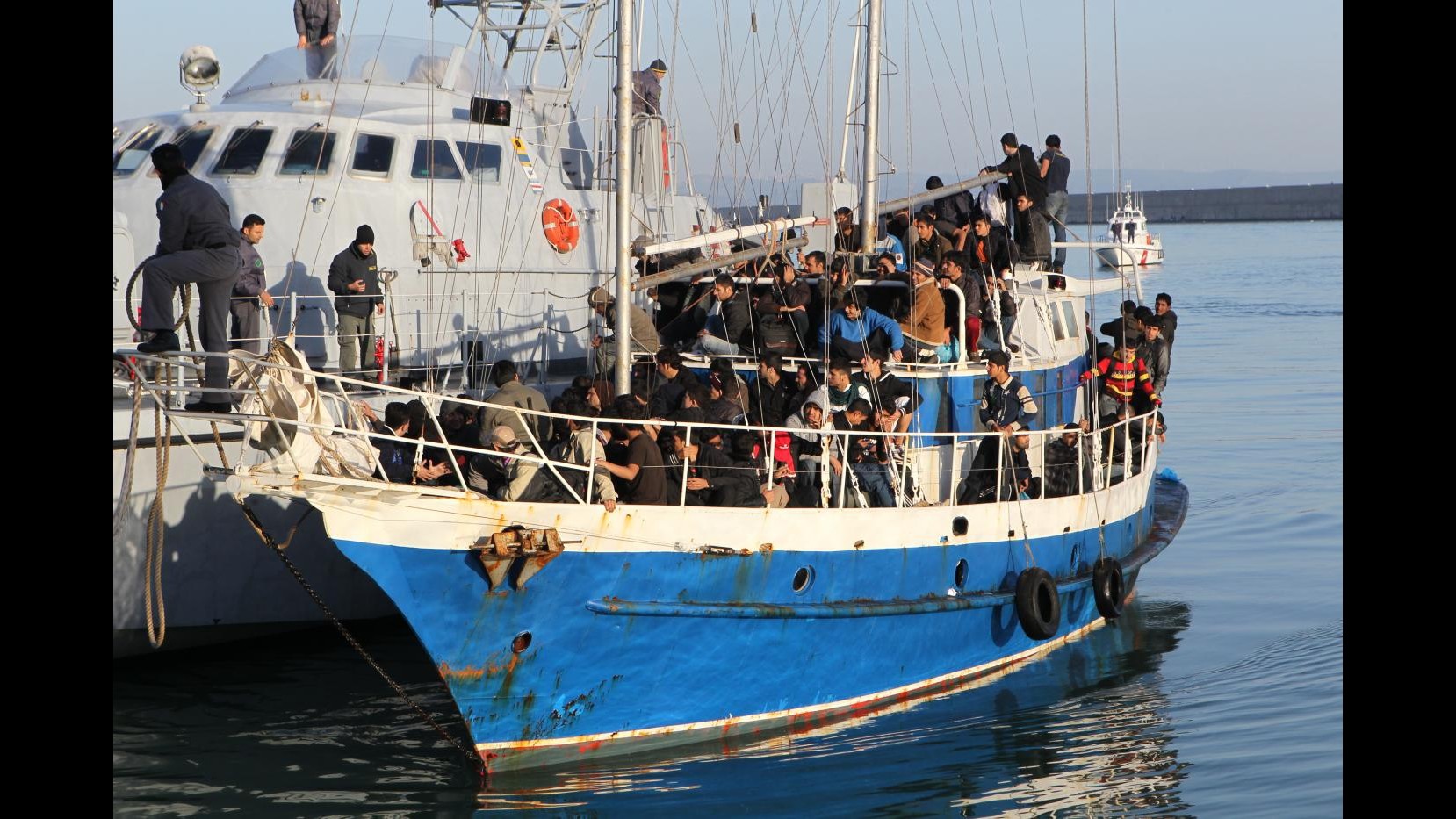 Sbarchi, arrivato a Lampedusa barcone con 600 migranti