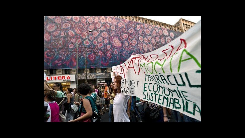 Romania, premier: No a miniera d’oro a Rosia Montana dopo proteste