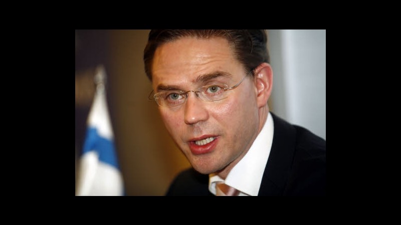 Finlandia, Jyrki Katainen eletto primo ministro