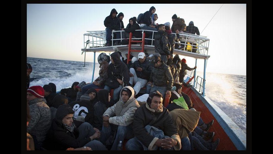 Sbarchi, oltre 411 migranti arrivati a Lampedusa nella notte