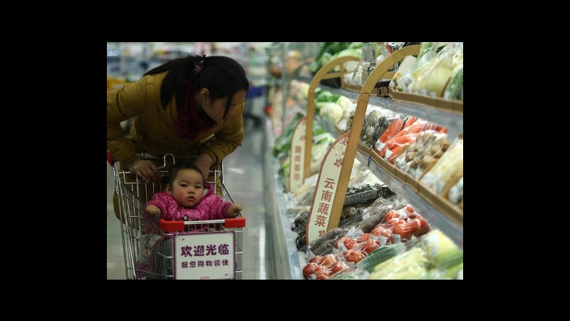 Cina, governo prevede inflazione oltre il 5,5% a giugno
