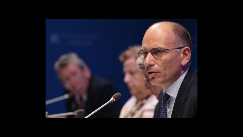 Governo, Letta: Instabilità ha costi drammatici, la stabilità paga