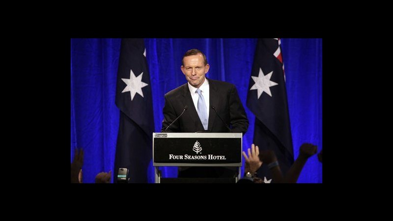 Australia, vincono conservatori di Abbott, via laburisti dopo 6 anni