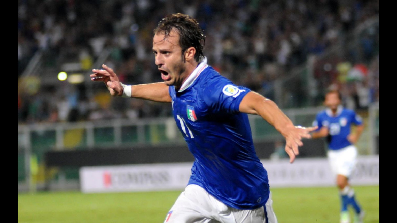 Gilardino dopo il gol alla Bulgaria: Mi sento un giovane di 31 anni. Prandelli chiama Pasqual e De Silvestri