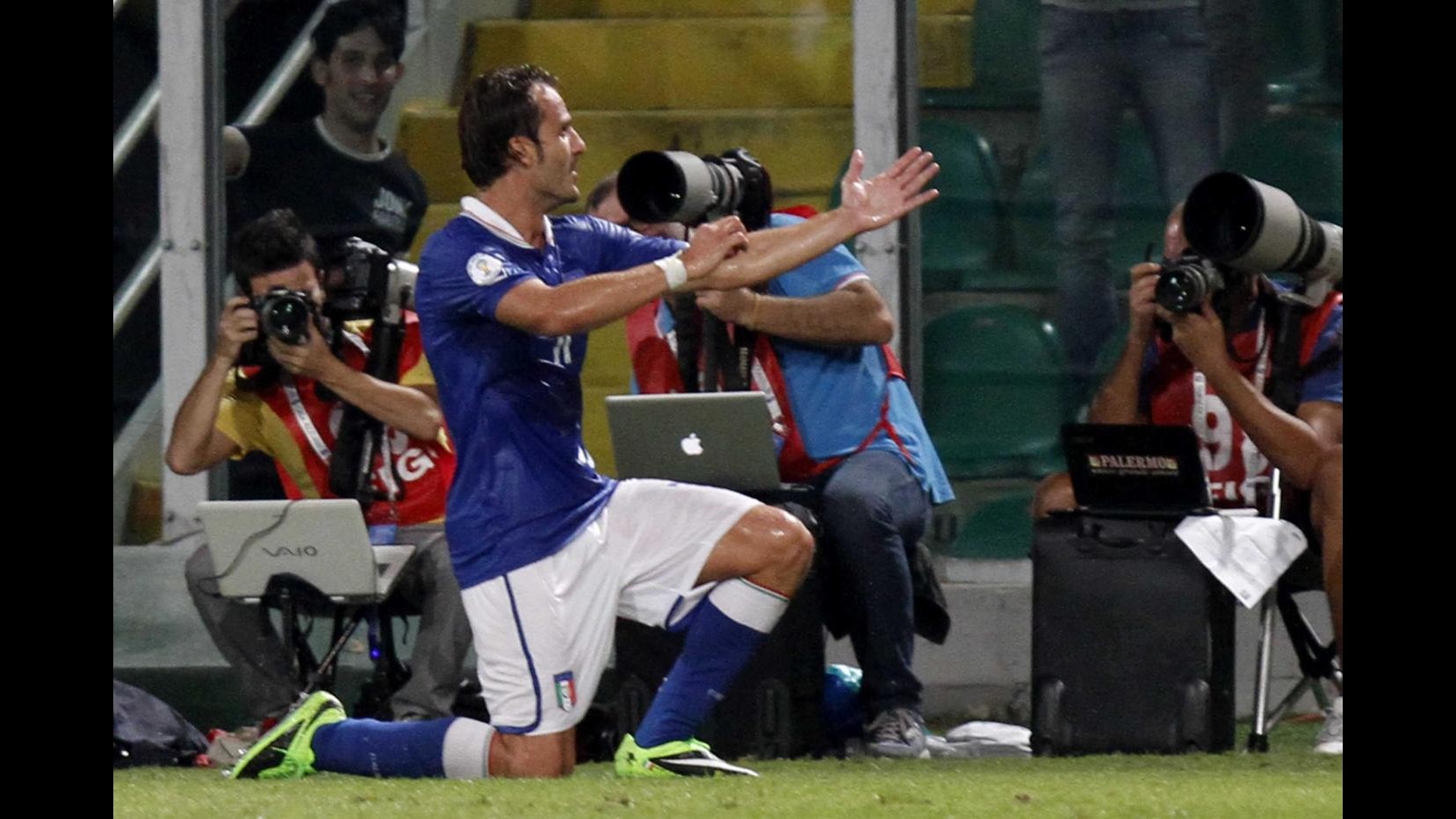 Nazionale, Gilardino segna e Buffon salva: 1-0 a Bulgaria, Mondiali ad un passo