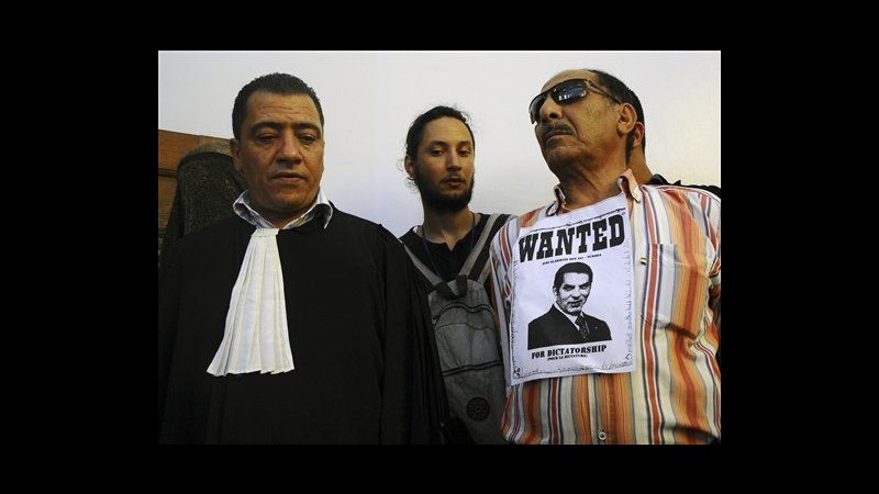 Tunisia, Ben Ali e moglie condannati a 35 anni di carcere