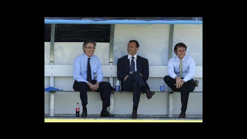 Inter, Moratti ad Appiano per seguire l’allenamento