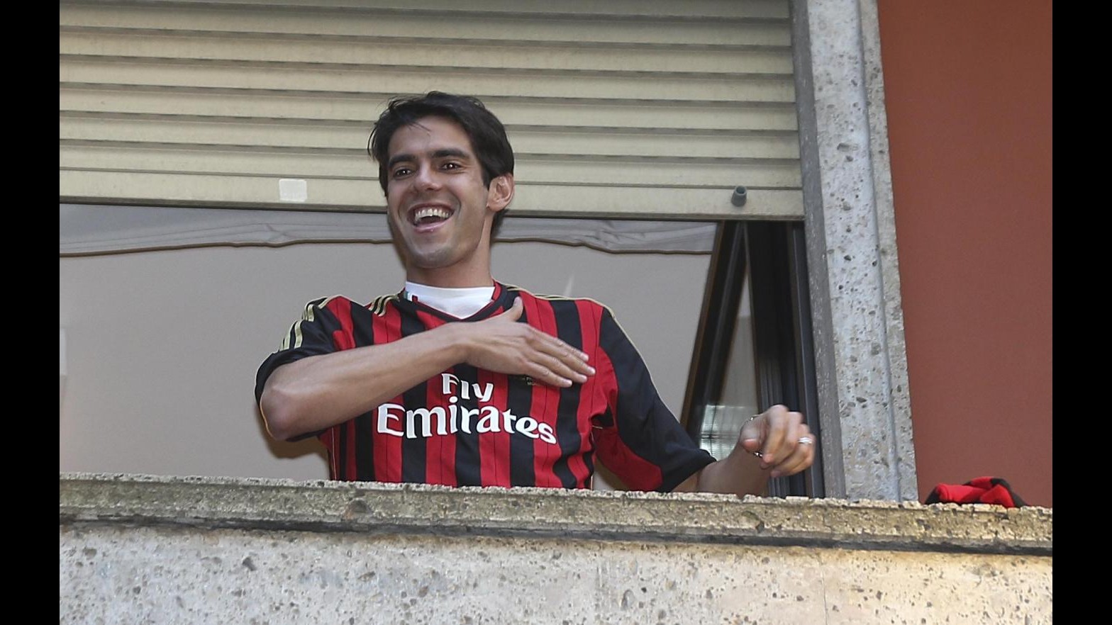 Kakà: Bellissimo tornare al Milan, giorno speciale. Galliani: Resta 2 anni, no staffetta con Honda