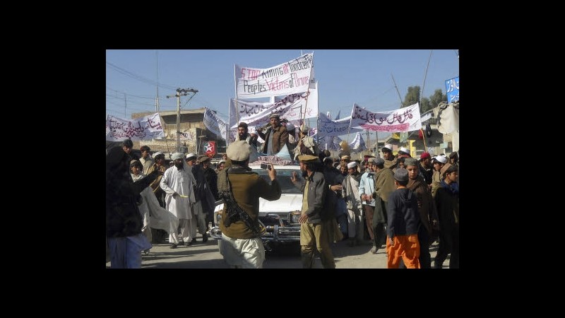 Pakistan, 2 sospetti attacchi missilistici Usa provocano 12 morti