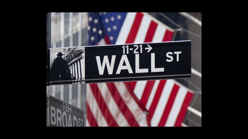Apertura debole per Wall Street, Dow Jones -0,07%