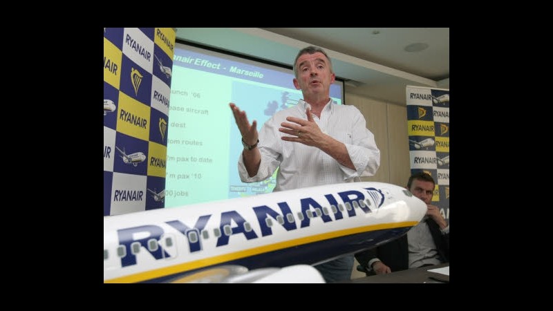 Ryanair lancia un profit warning e precipita in Borsa
