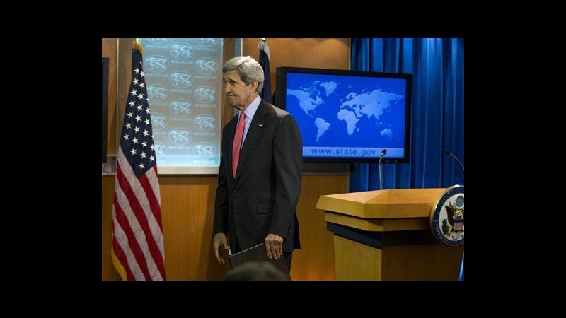 Siria deride Usa. Kerry: Prove di uso gas sarin, Assad come Saddam e Hitler