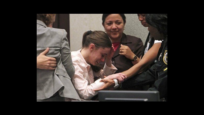 Casey assolta, prove non dimostrano omicidio figlia di 2 anni
