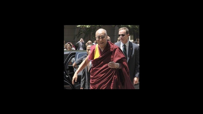 Usa, Dalai Lama arriva a Washington, festeggerà il 76esimo compleanno