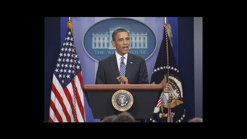 Usa, Obama ribadice: Non solo tagli ma nuove entrate per ridurre debito