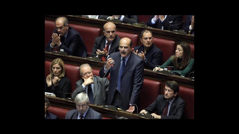 Governo, Bersani: Percorso dopo dimissioni lo decide il Colle