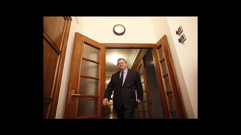 Grecia, Venizelos: 19 febbraio data più adatta per le elezioni